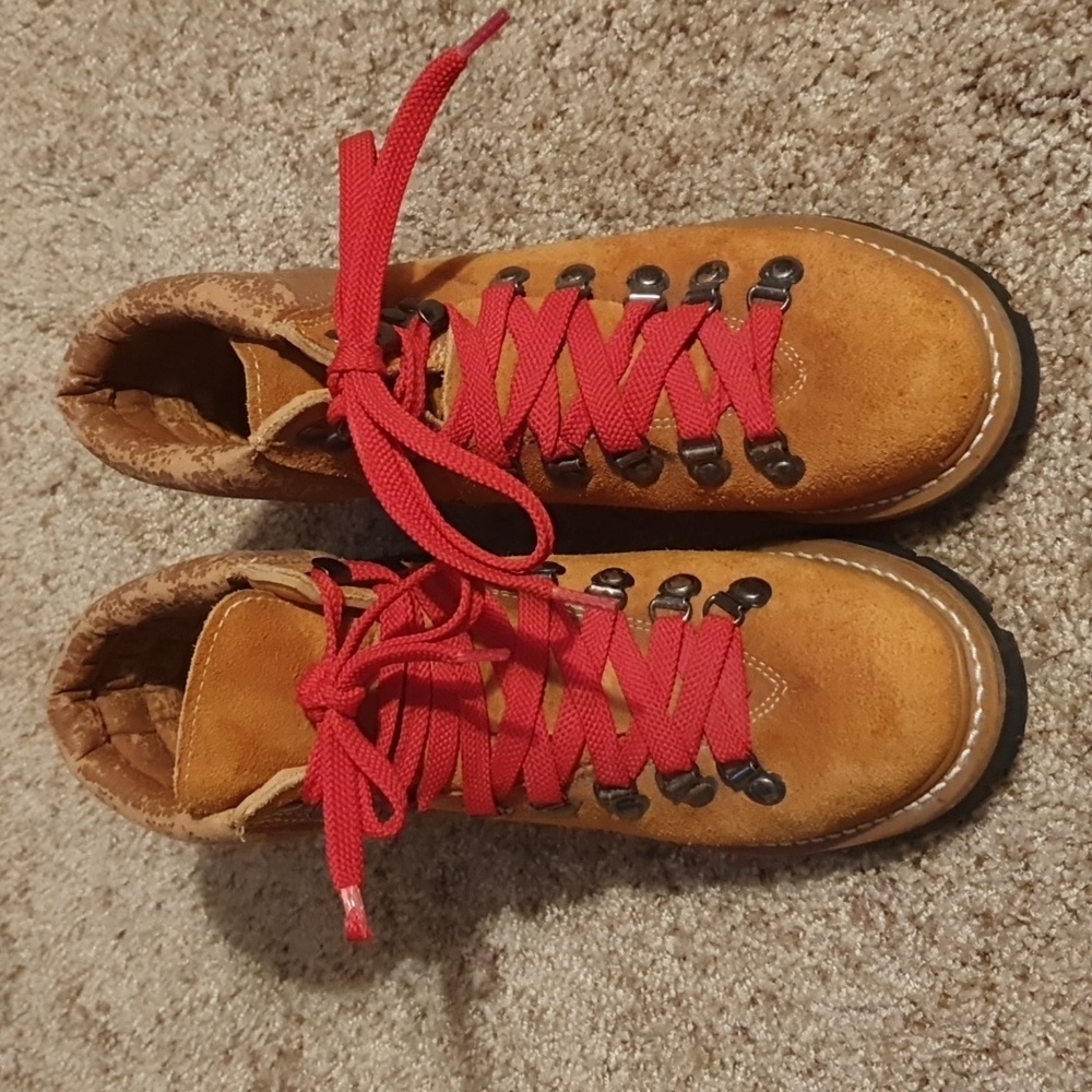 Vtg Sears The Shoe Place Hiking Boots sz 6.5 - Picture 1 of 8